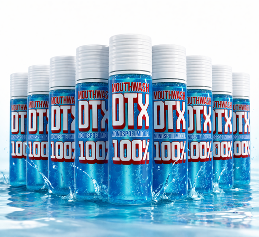 DTX Mondwater 100% 10-pak – Grootste Bundeldeals Mondspoeling